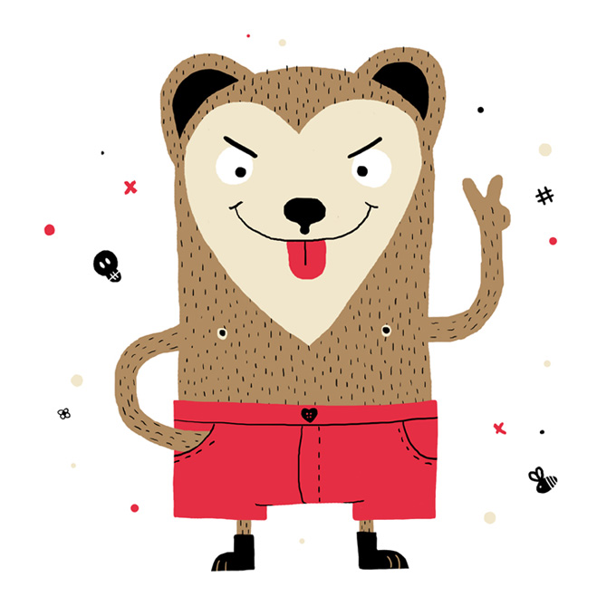 Sarah Ruimy Webdesigner Graphiste Freelance - Illustrations - Animals 2