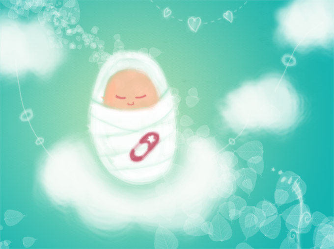 Sarah Ruimy Webdesigner Graphiste Freelance - Illustrations - Carte Infobebes 2