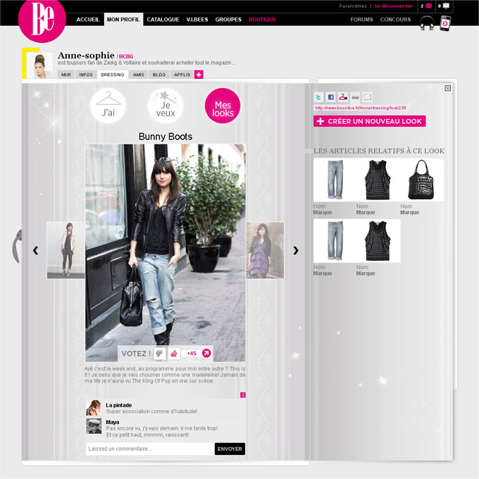 Sarah Ruimy Webdesigner Graphiste Freelance - Web - Be dressing